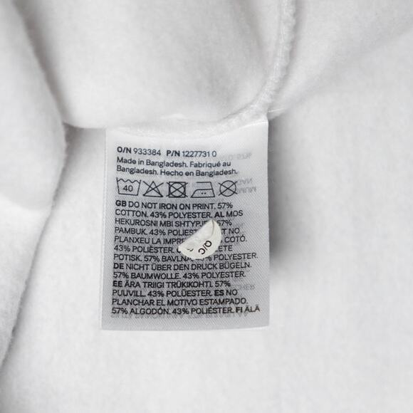 H&M Slipknot White Graphic Print Sweatshirt Womens Size M - Picture 9 of 12